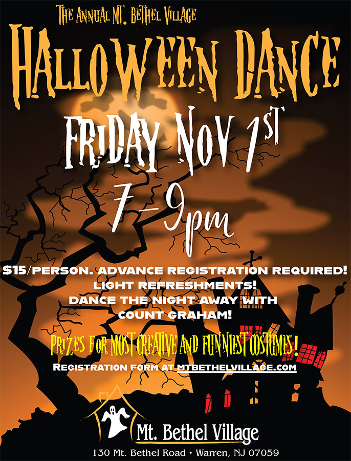 2019 Halloween Dance Mt Bethel Village