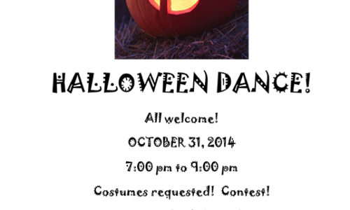 MBV Halloween Dance Flyer