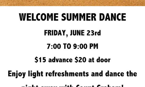 Welcome Summer Dance Party